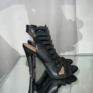 Black Just Fab Heels